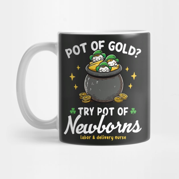 Pot Of Gold ? Try Pot Of Newborns St Patricks by Depot33
